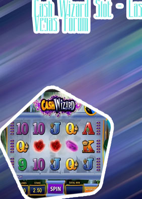 Cash wizard slot machine