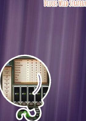 Deuces wild slot machine