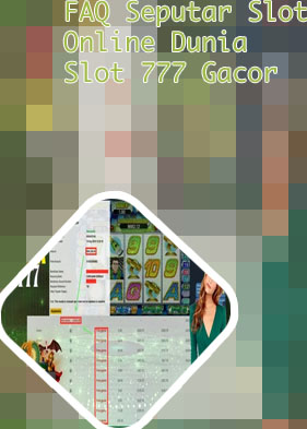 Dunia777 slot online